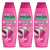 Palmolive Naturals Intensive Moisture Shampoo 3 Pack (400ml per pack)