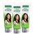 Palmolive Healthy & Smooth Cream Conditioner 3 Pack (180ml per pack)