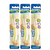Oral-B Stages 1 (4-24 months) Baby Soft Manual Toothbrush 3 Pack (1\'s per pack)