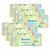 Pampers Natural Clean Baby Wipes 6 Pack (64\'s per Pack)