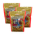 Golden Bonbon Almond Nougat Candy 3 Pack (500g per Pack)