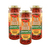 Bella Sun Luci Julienne Cut Sun Dried Tomatoes in Olive Oil with Italian Herbs 3 Pack (241g per Bottle)