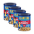 Planters Cocktail Peanuts 4 Pack (453g per Canister)