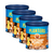 Planters Salted Caramel Peanuts 4 Pack (170g per Canister)