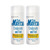 Milcu Underarm and Foot Deodorant Powder 2 Pack (80g per Bottle)