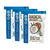 Radical Organics Simply Salted Toasted Coconut Chips 3 Pack (80g per Pack)