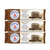 Voortman Fudge Striped Oatmeal 3 Pack (350g per pack)
