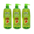 Garnier Fructis Sleek and Shine Pump Shampoo 3 Pack (1.18L per pack)