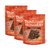 Sheila G\'s Cashew Toffee Bark Thindulgent 3 Pack (133g per pack)