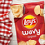 Lay\'s Wavy Original Potato Chips 3 Pack (184g per Pack)